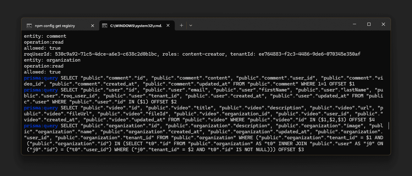 query plan SQL